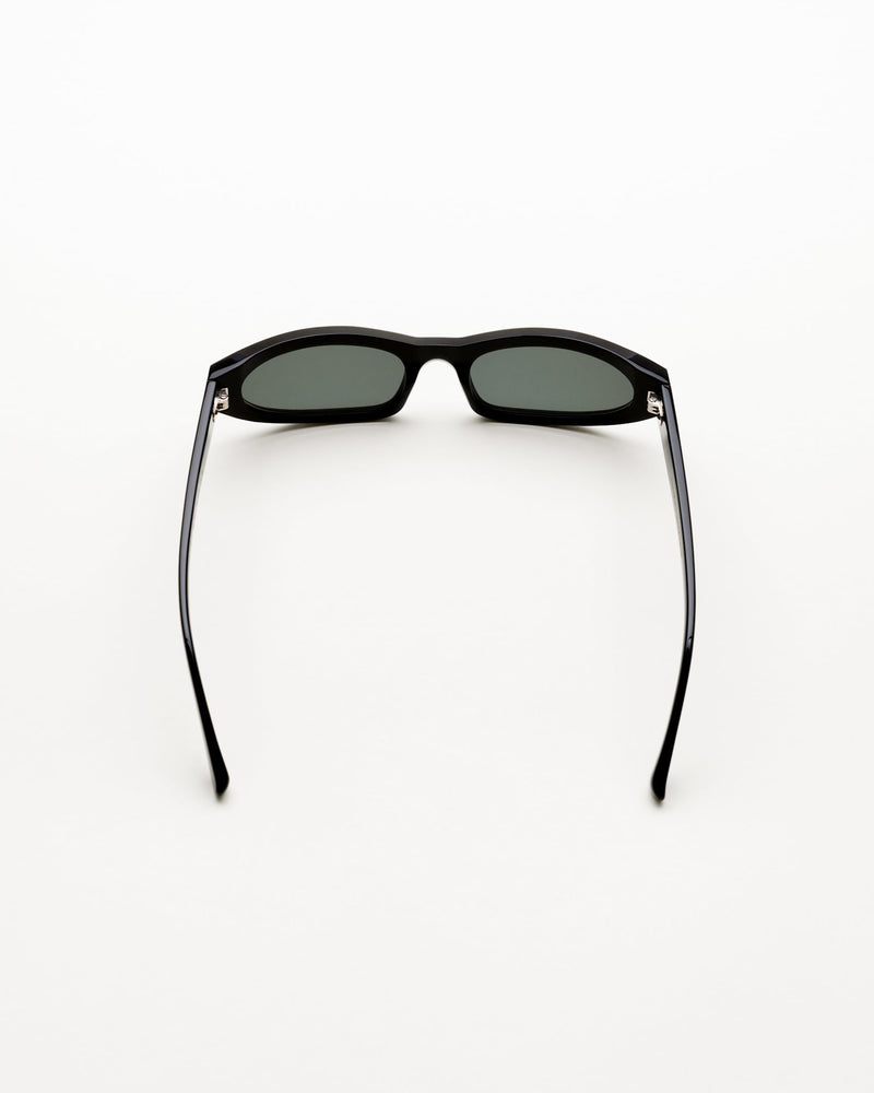 Miles Black - Green solid lens