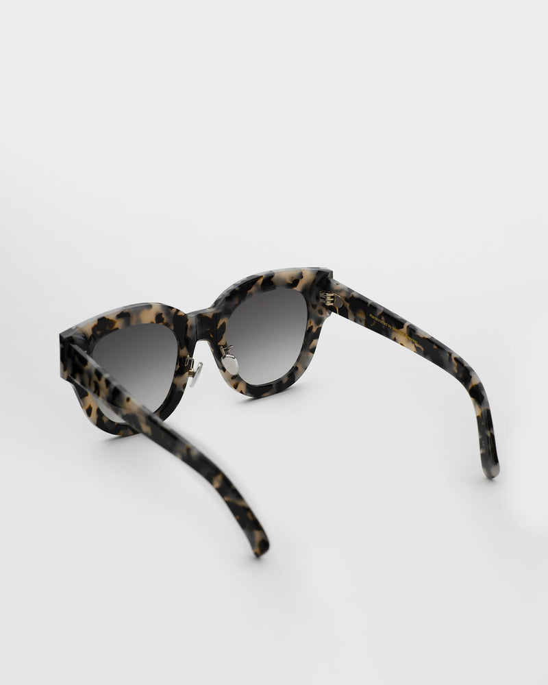 Cleo Black/White havana - grey gradient lens