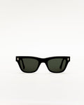 Aki Black - green solid lens