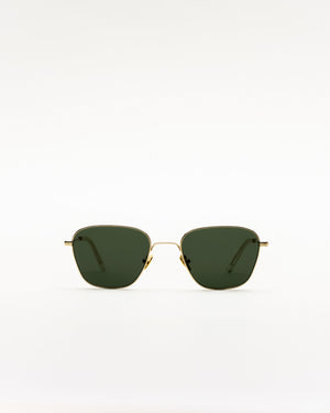 Otis Gold - green solid lens