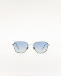 Otis Silver - blue gradient lens