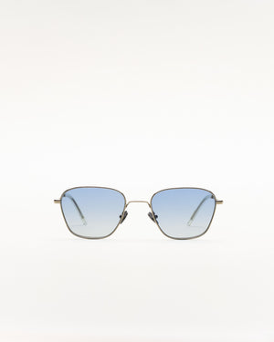 Otis Silver - blue gradient lens