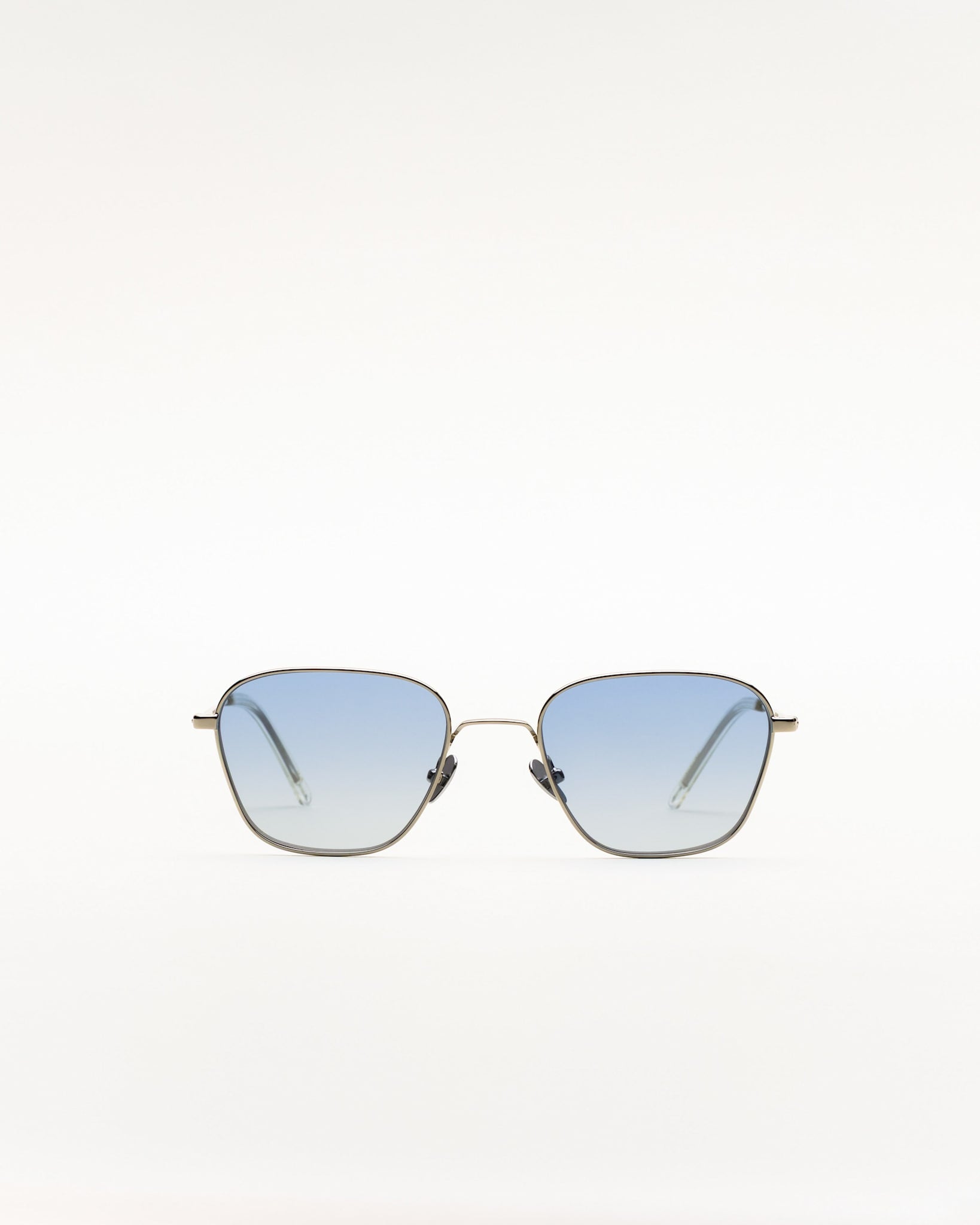 Otis Silver - blue gradient lens