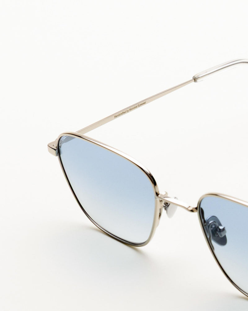 Otis Silver - blue gradient lens