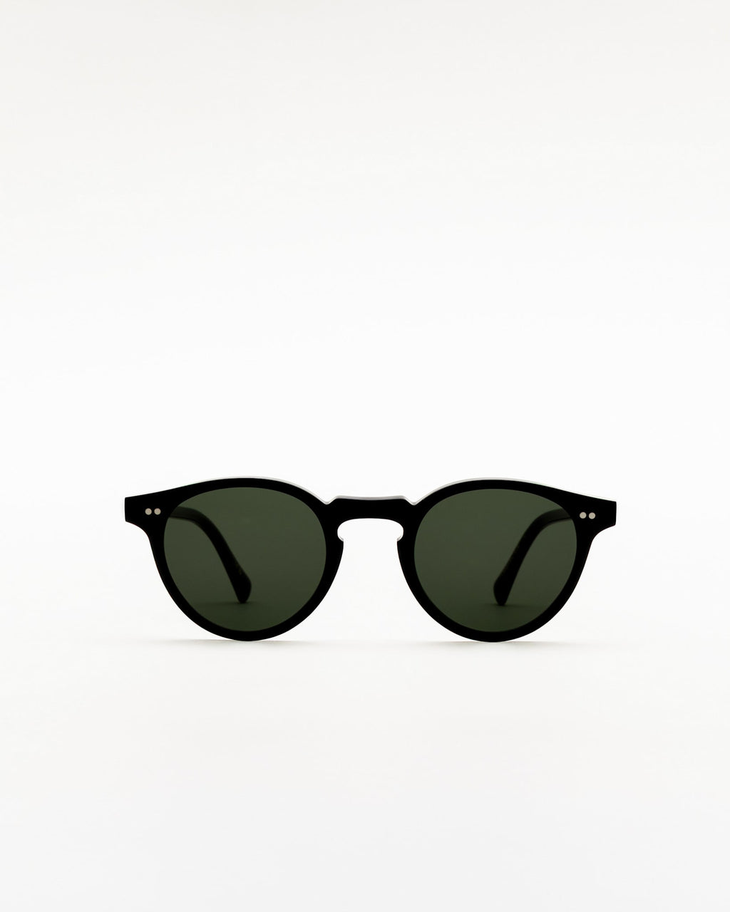 Forest Black - green solid lens