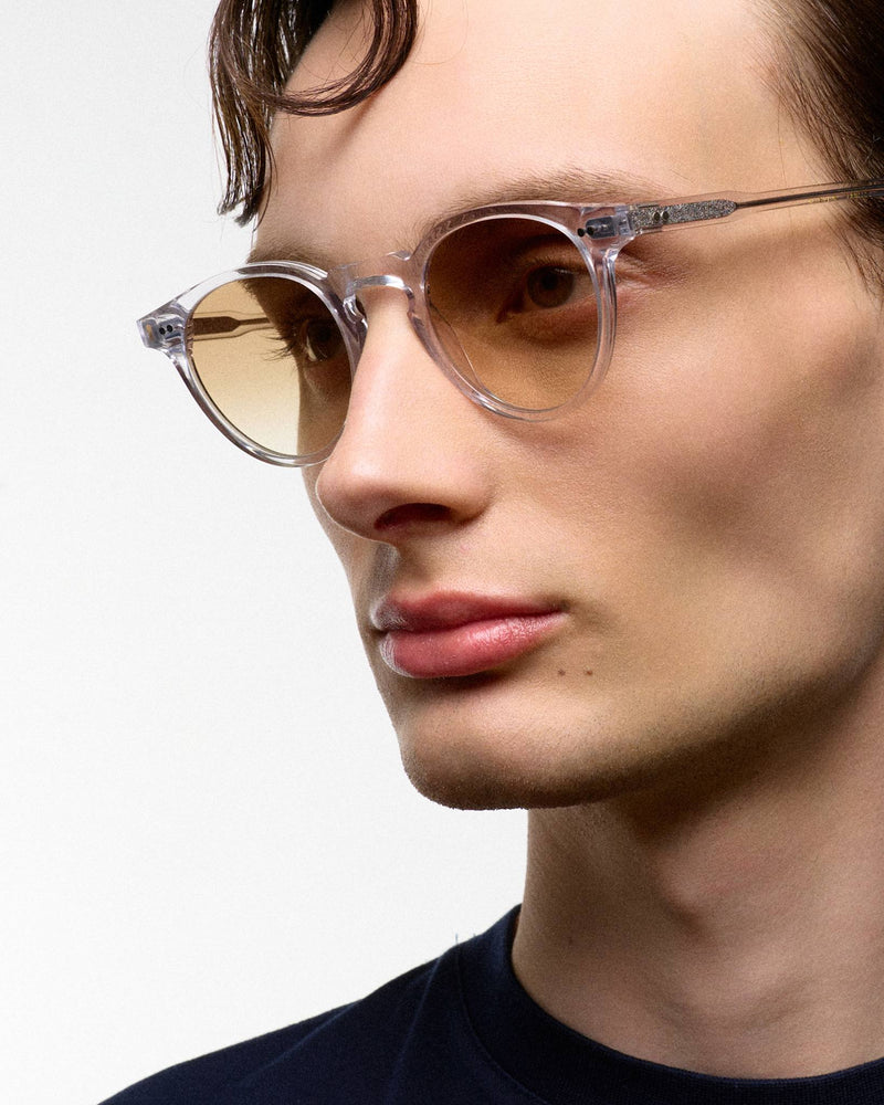 Forest Crystal - brown gradient lens