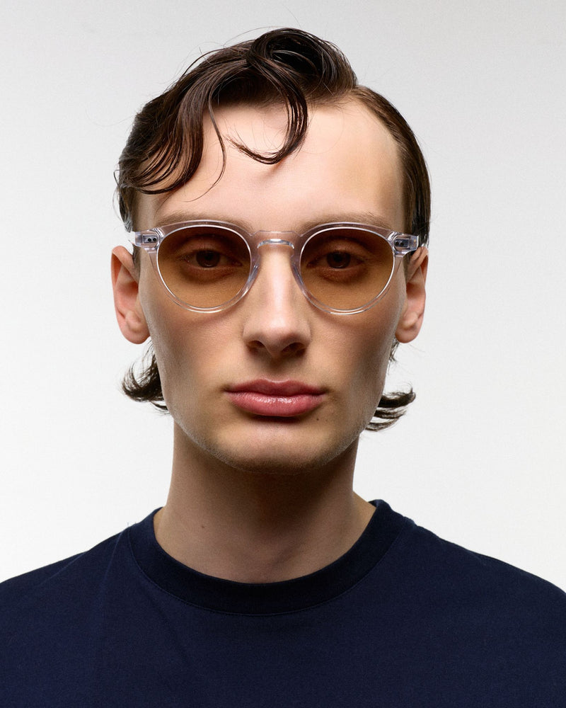 Forest Crystal - brown gradient lens