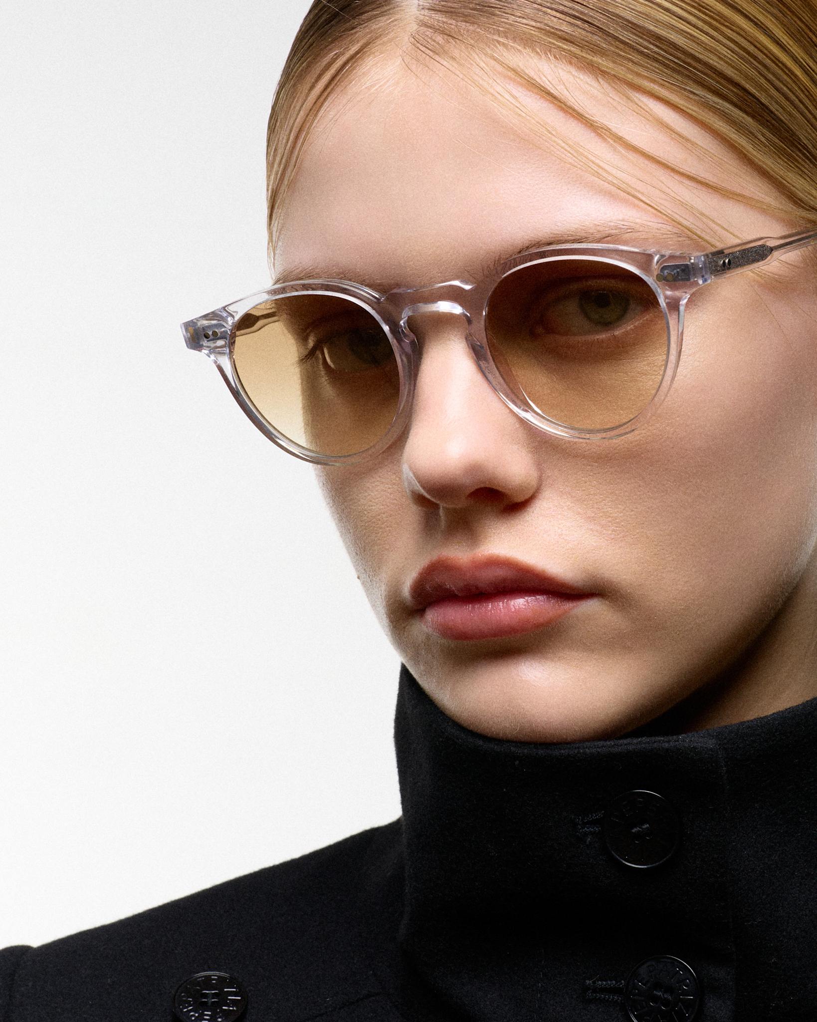 Forest Crystal - brown gradient lens