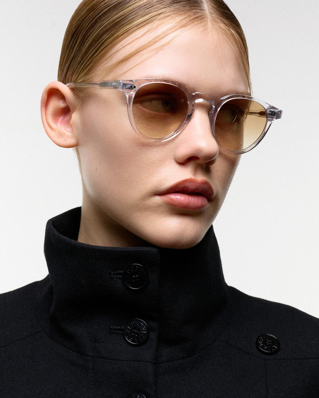 Forest Crystal - brown gradient lens
