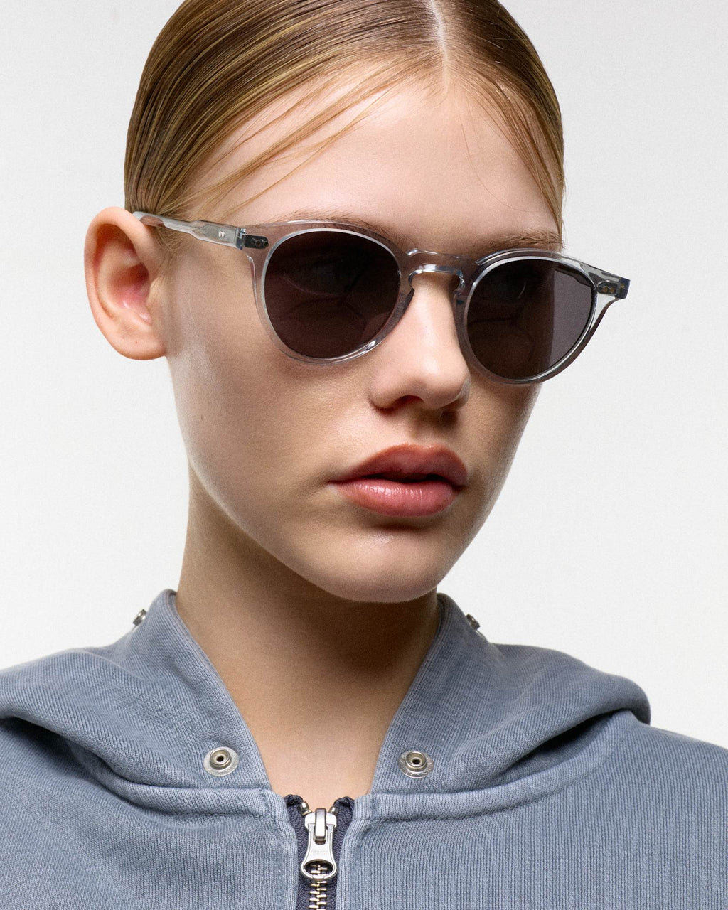 Forest Grey - grey solid lens