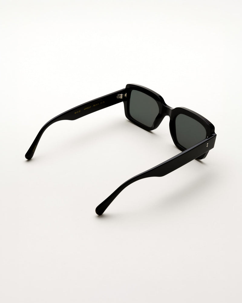 Apollo Black - green solid lens