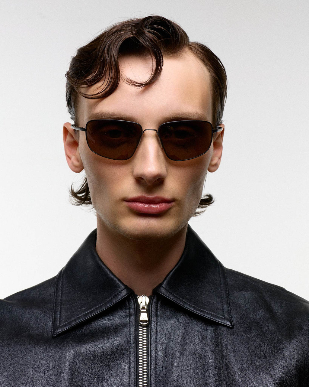 Marathon matt Black - brown solid polarized lens
