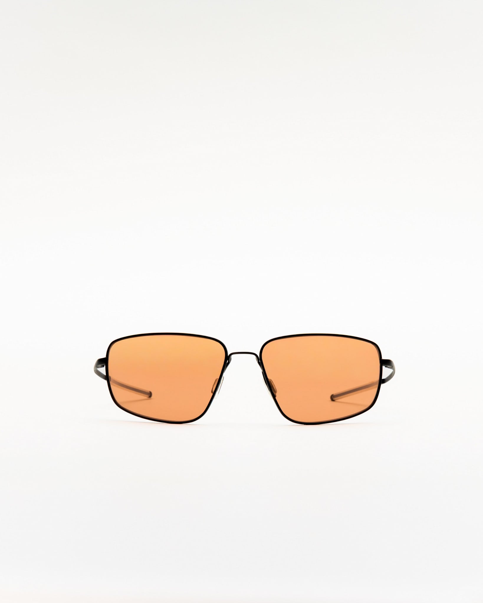 Marathon matt Black - orange solid lens