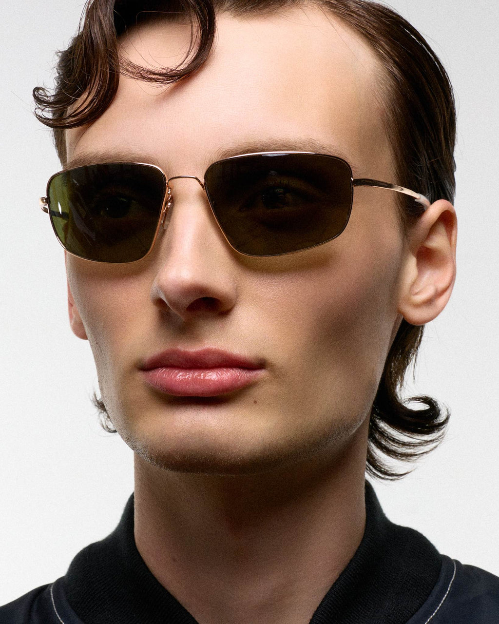 Marathon Gold - green solid polarized lens