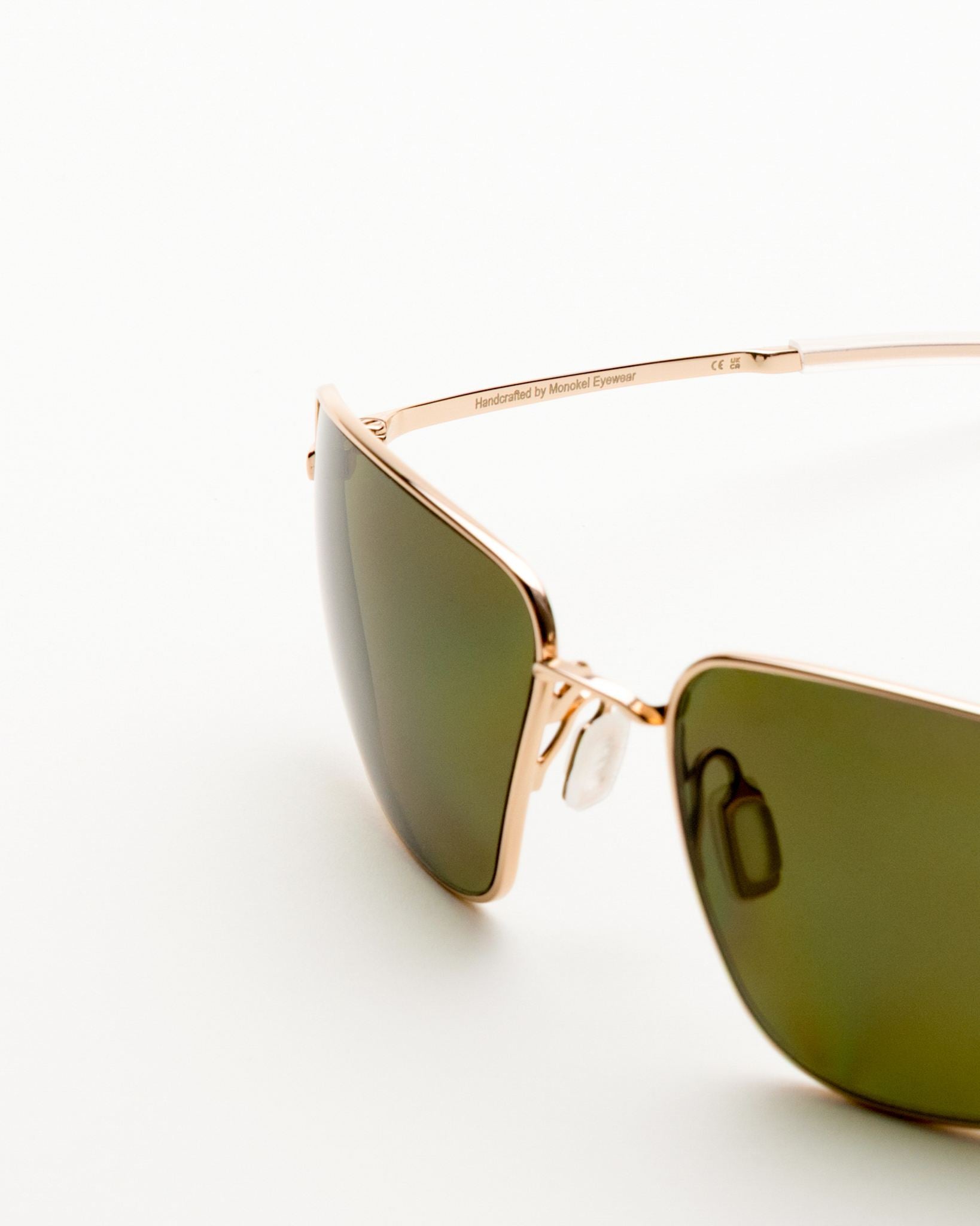 Marathon Gold - green solid polarized lens