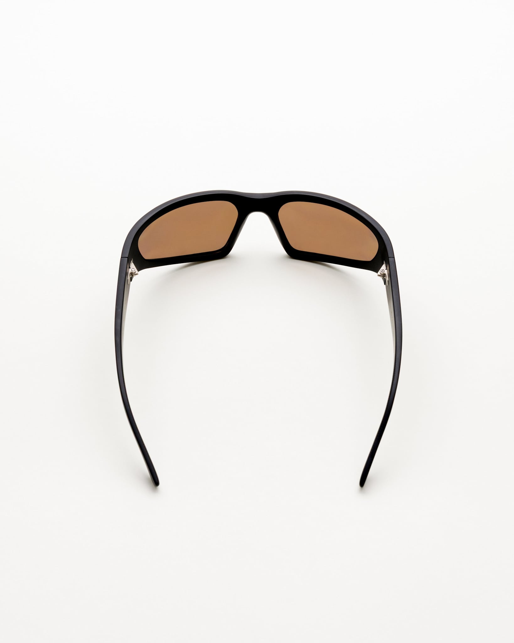 Crow matt Black - brown solid polarized lens