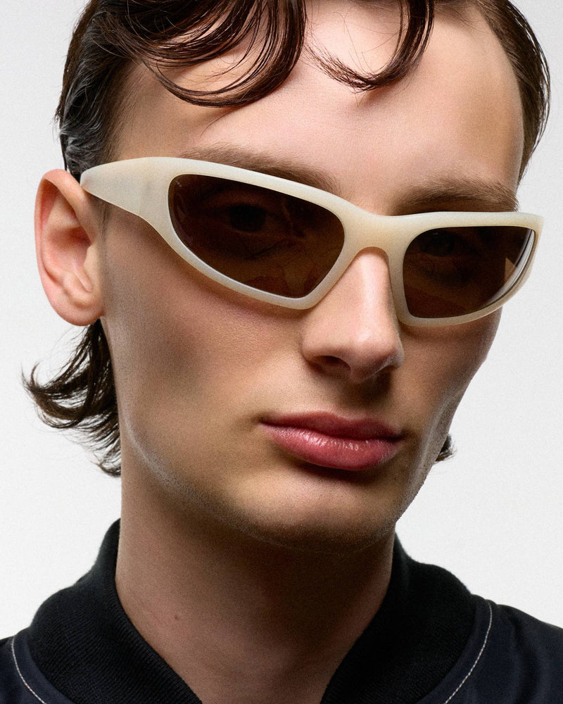 Crow matt Pearl - brown solid polarized lens