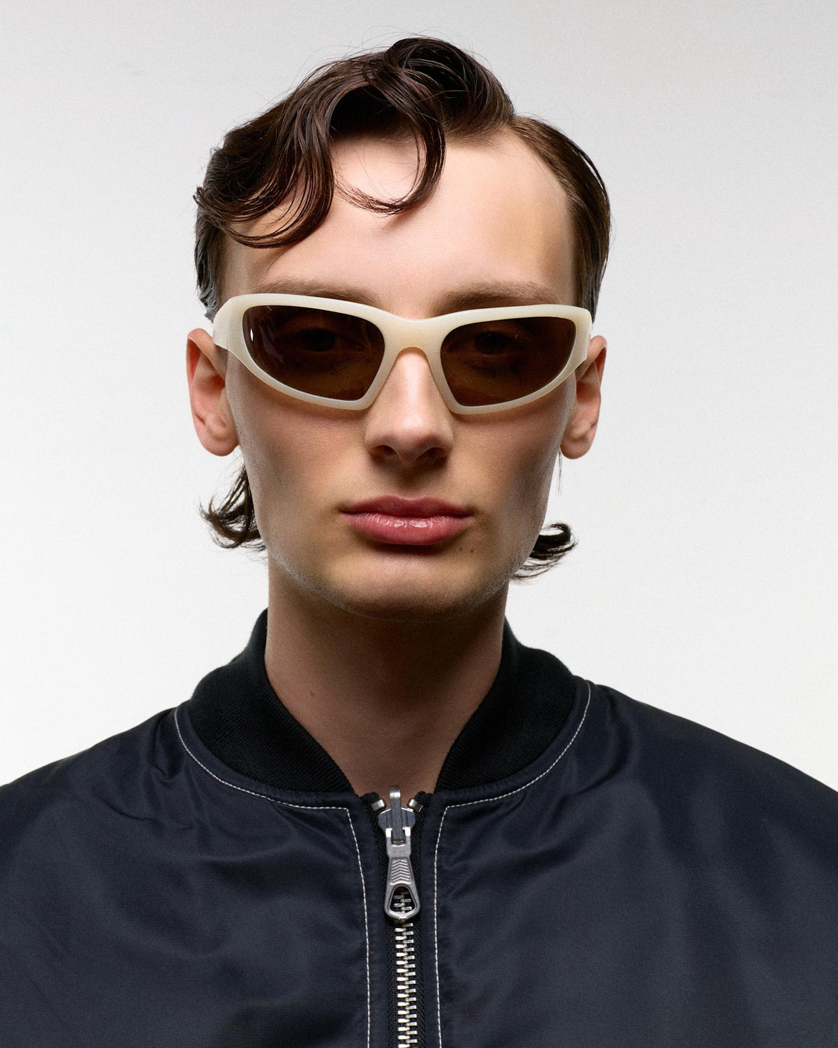 Crow matt Pearl - brown solid polarized lens