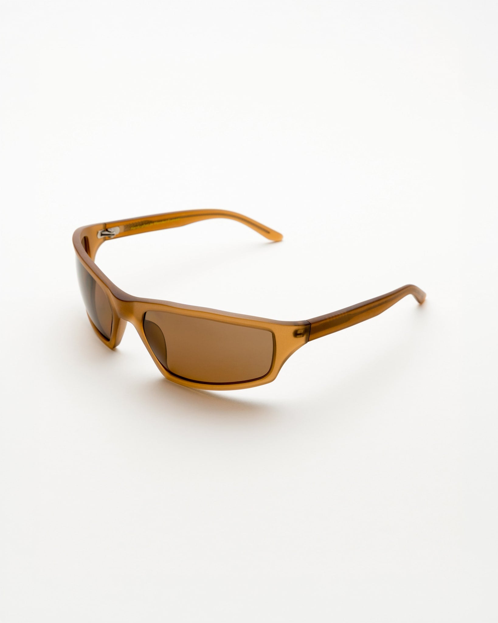 Raven matt Cola - brown solid polarized lens