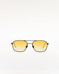 Dion matt Black - yellow gradient lens