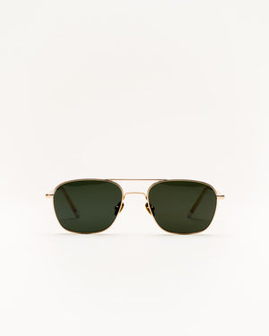 Dion Gold - green solid lens