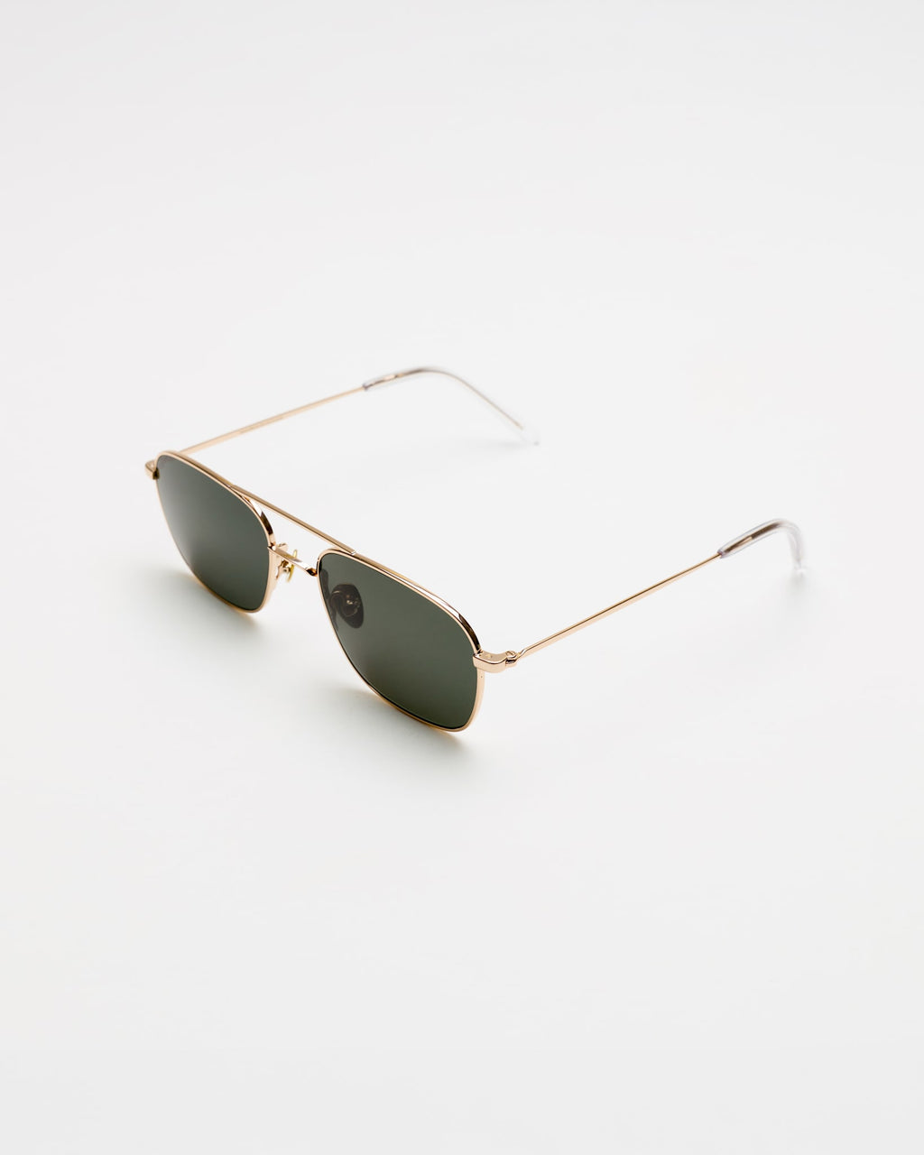 Dion Gold - green solid lens
