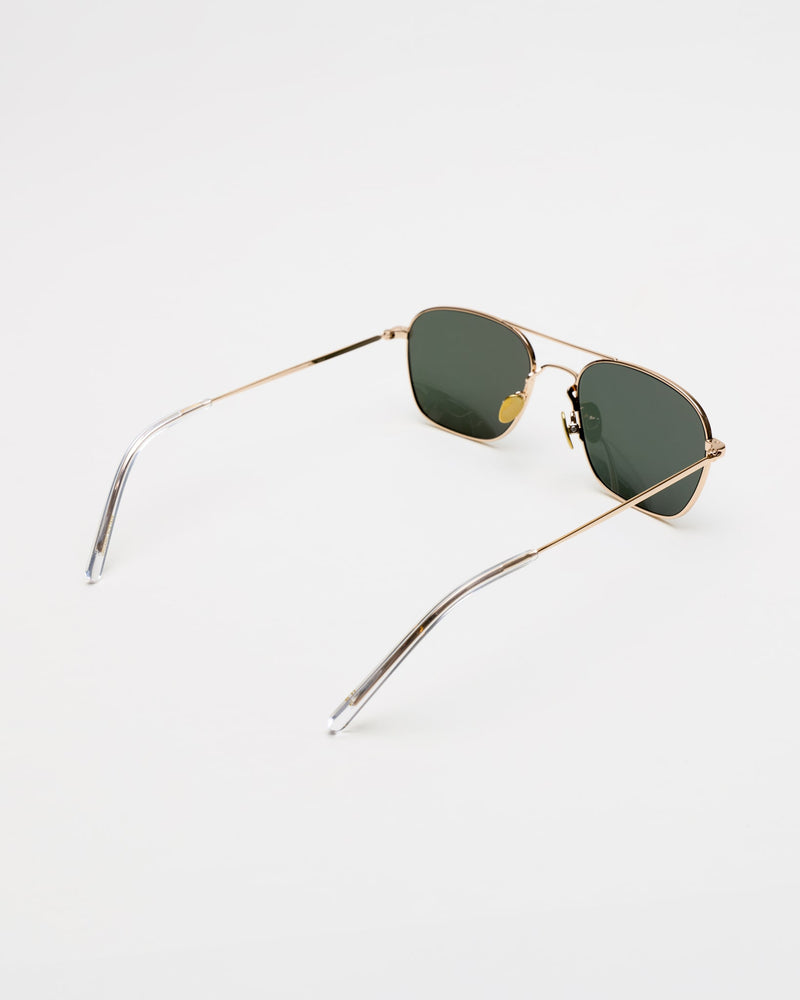Dion Gold - green solid lens