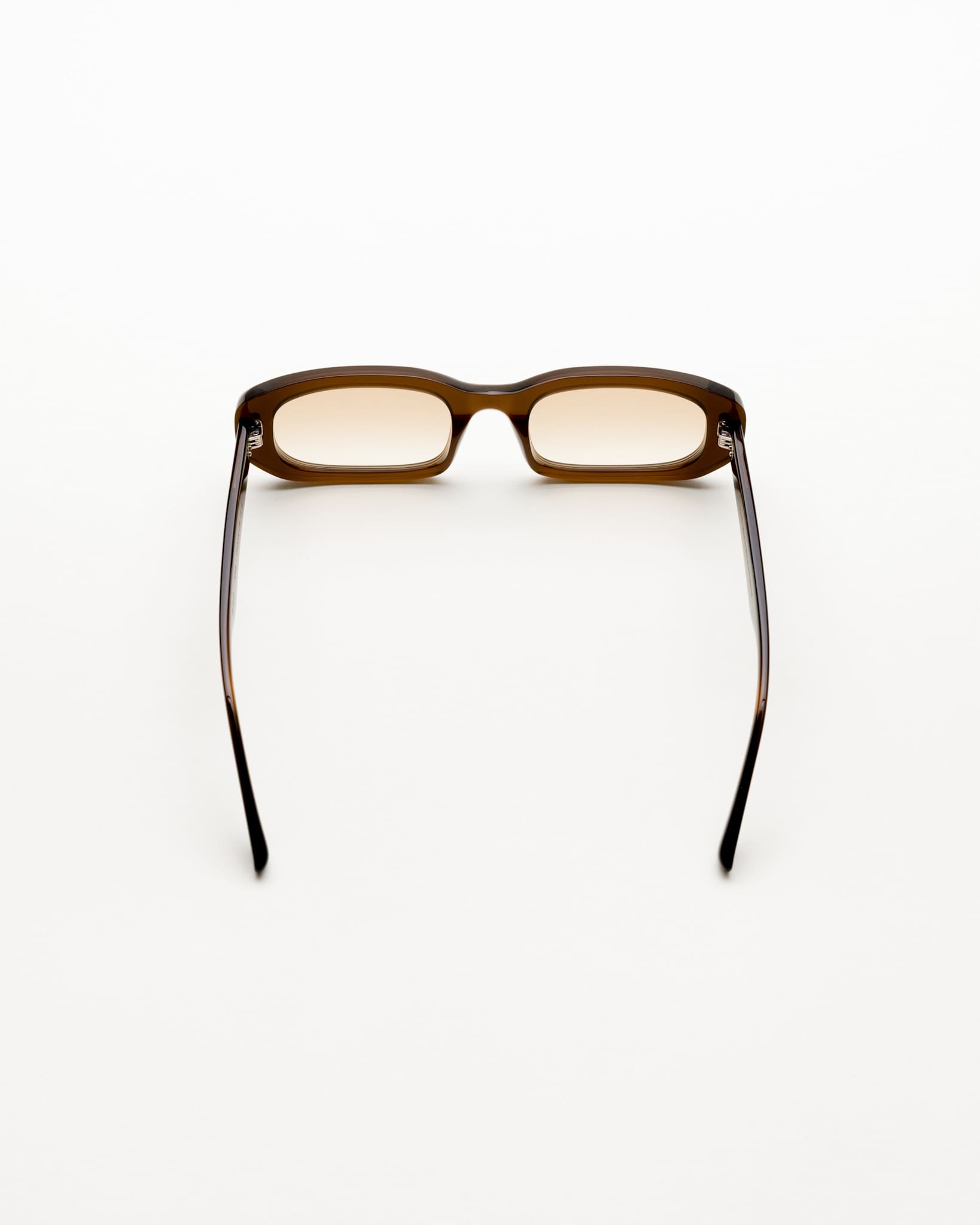 April Chocolate - brown gradient lens