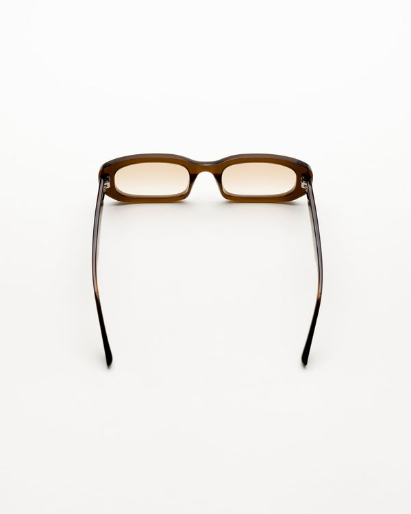 April Chocolate - brown gradient lens