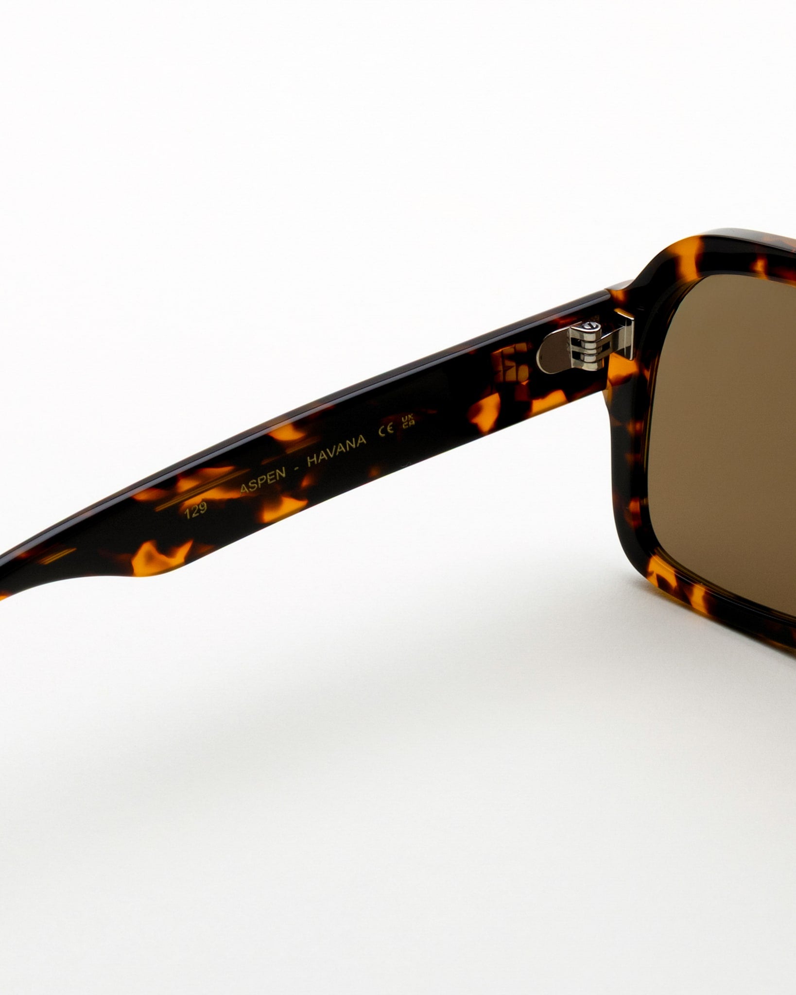Aspen Havana - brown solid lens