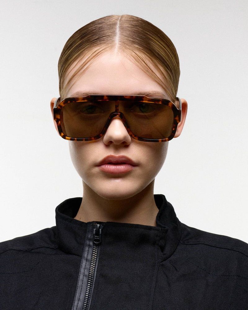 Aspen Havana - brown solid lens