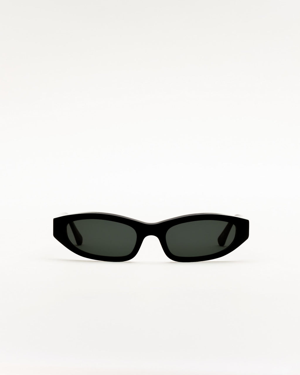 Miles Black - Green solid lens