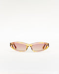 Miles Laguna Beach Yellow - rose gradient lens