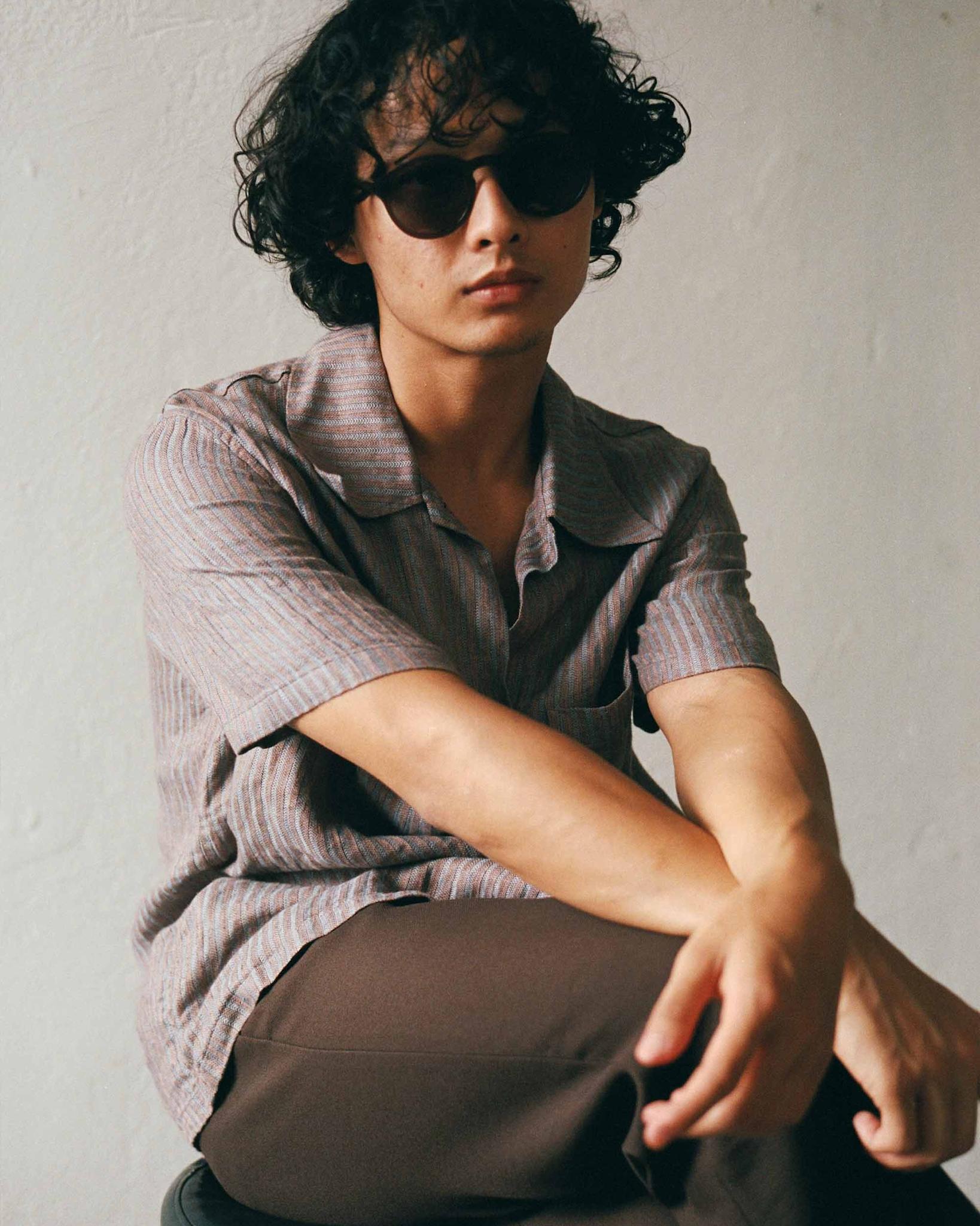 Barstow Chocolate - grey solid lens