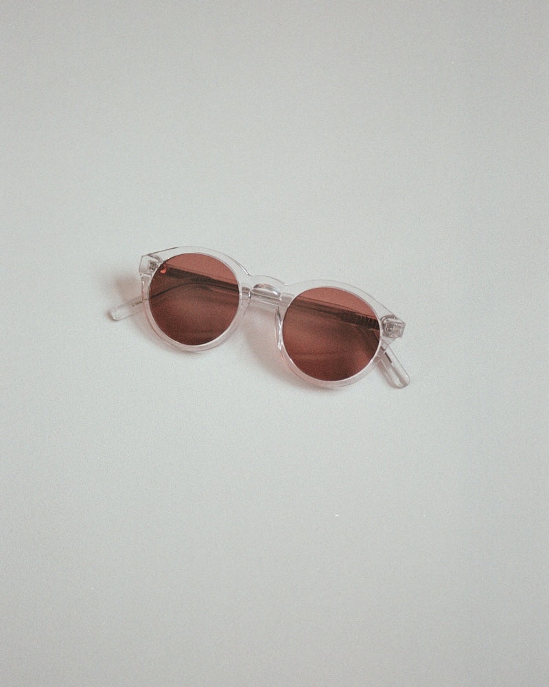 Barstow Crystal - pink solid lens