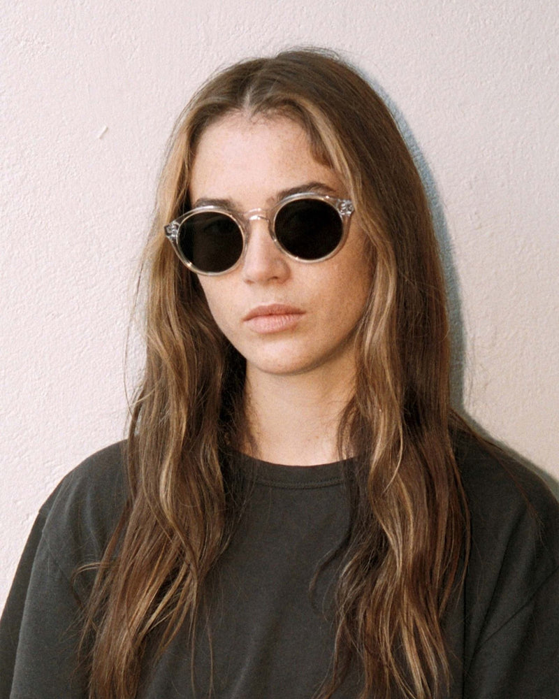 Barstow Crystal - grey solid lens
