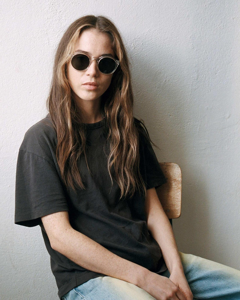 Barstow Crystal - grey solid lens