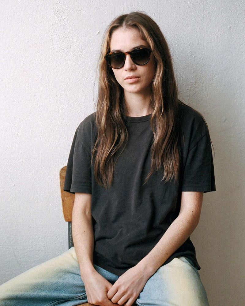 Barstow Havana - grey gradient lens