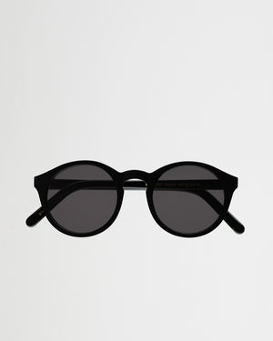 Barstow Black - grey solid lens