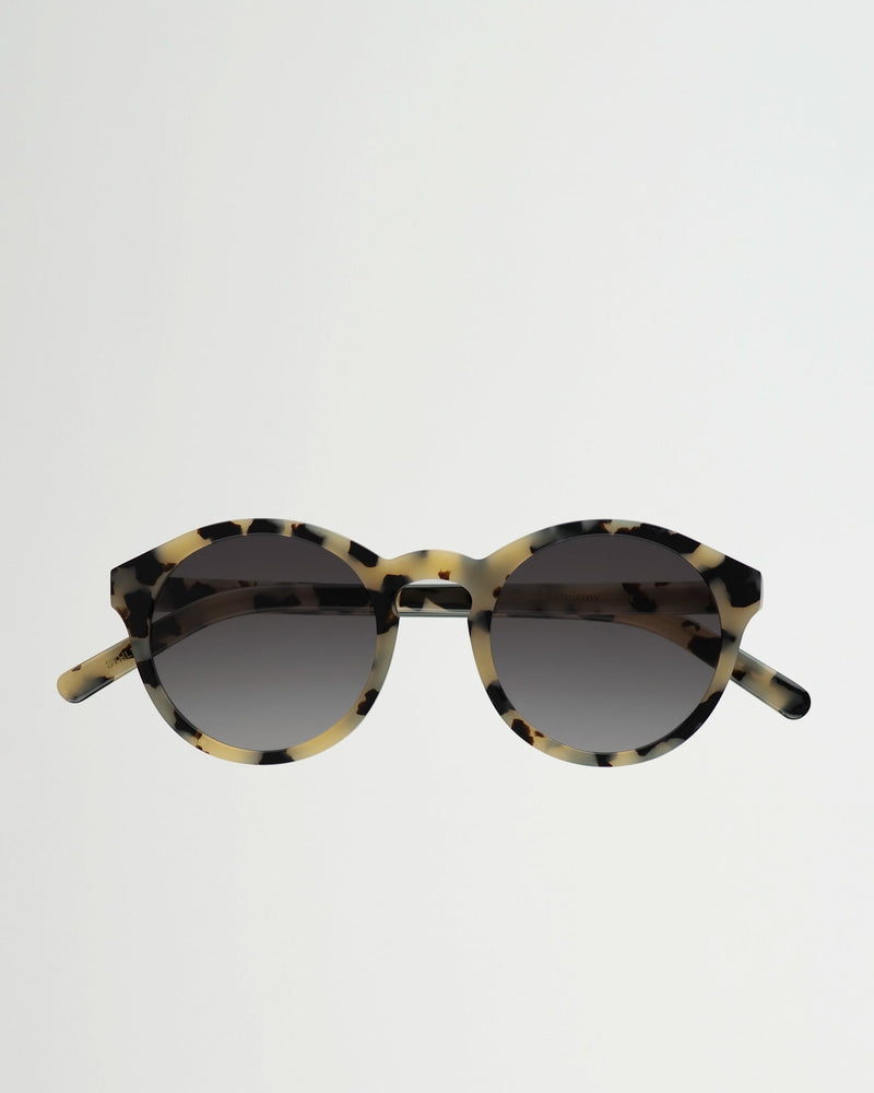 Barstow Black/White havana - grey gradient lens
