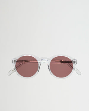 Barstow Crystal - pink solid lens