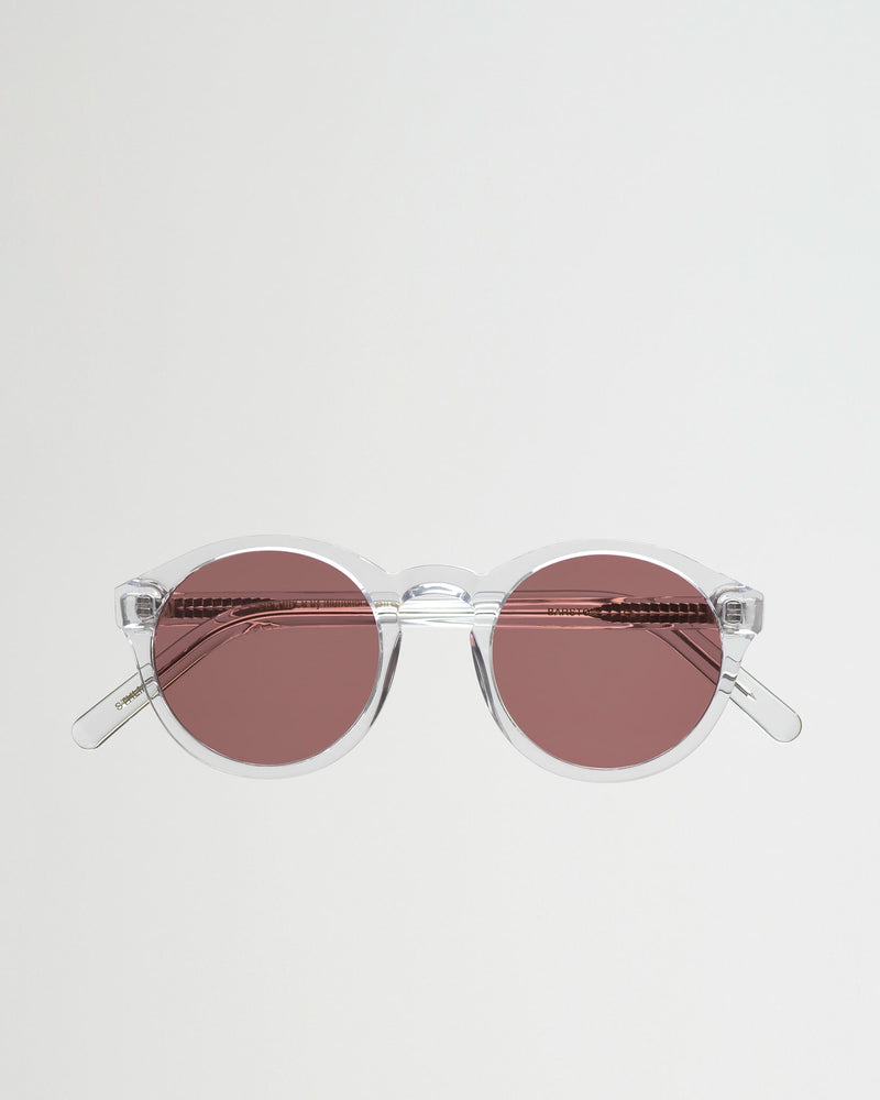 Barstow Crystal - pink solid lens