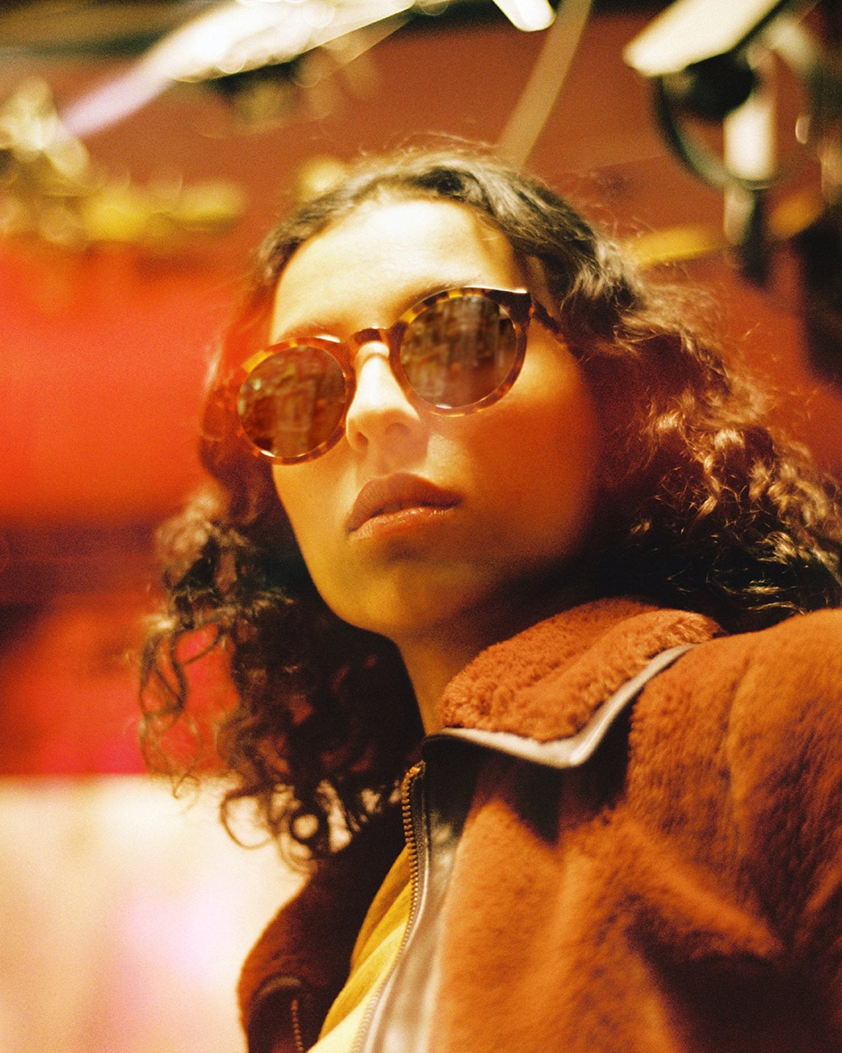 Barstow Havana - grey gradient lens