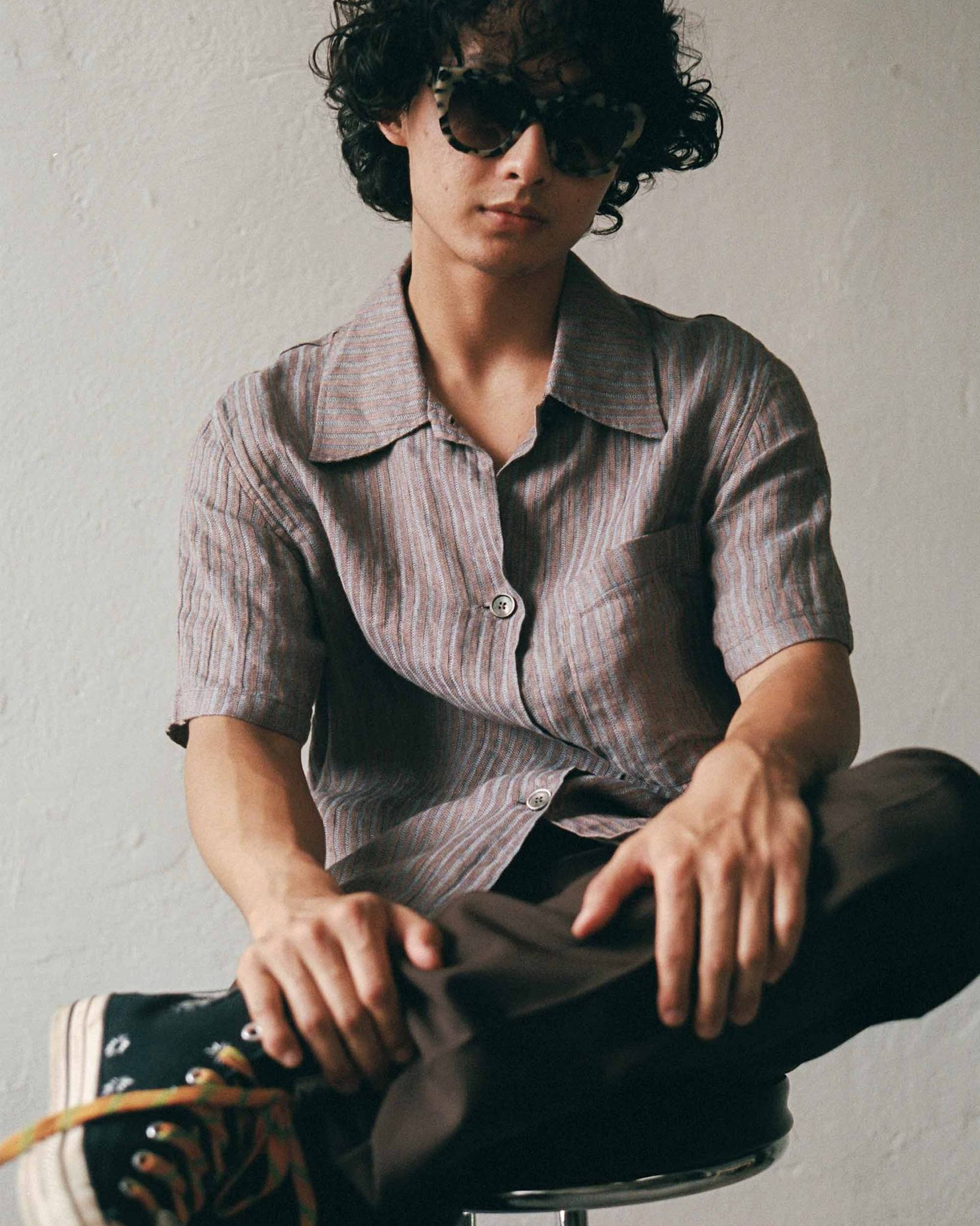 Cleo Black/White havana - grey gradient lens