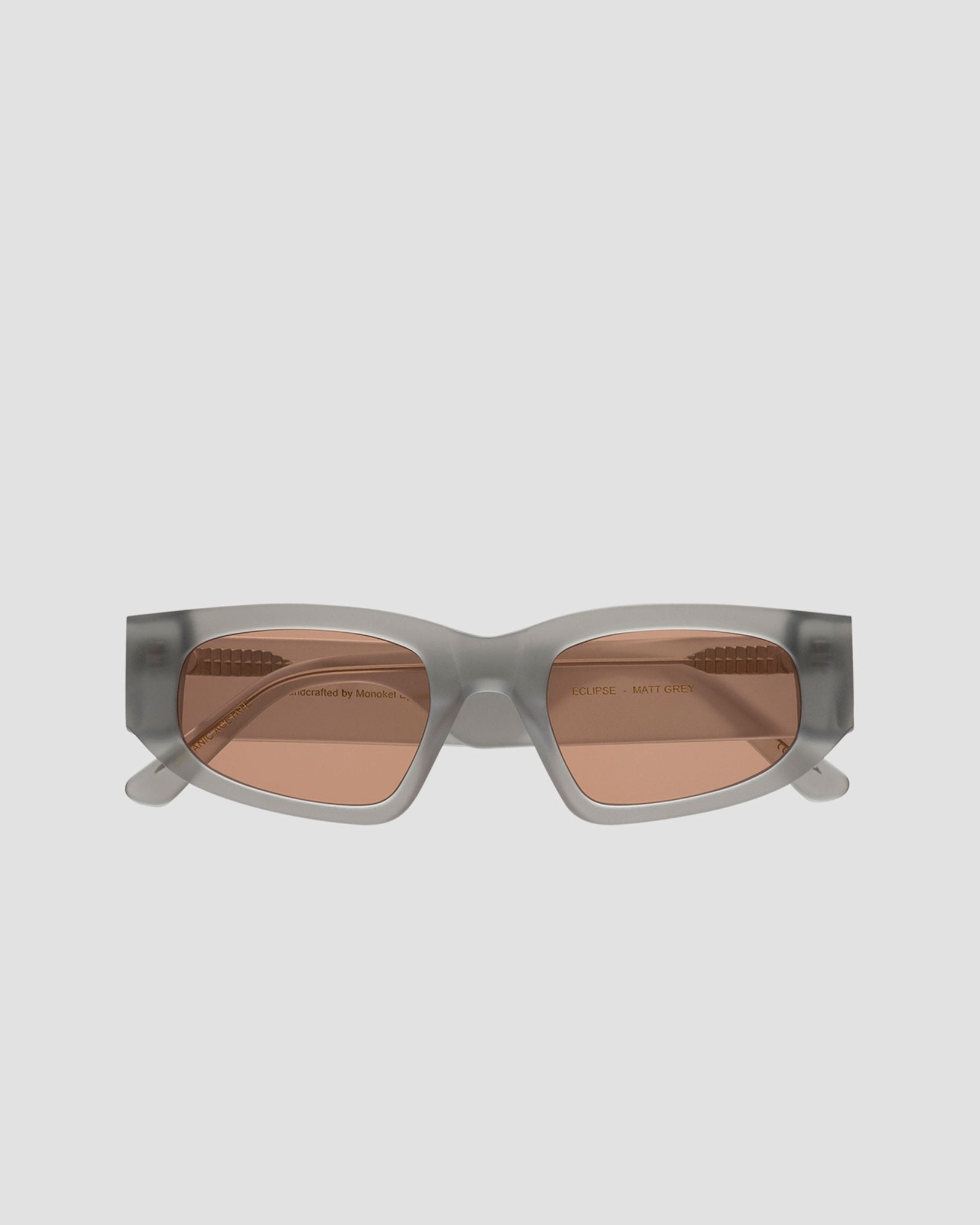 Eclipse matt Grey - orange solid lens