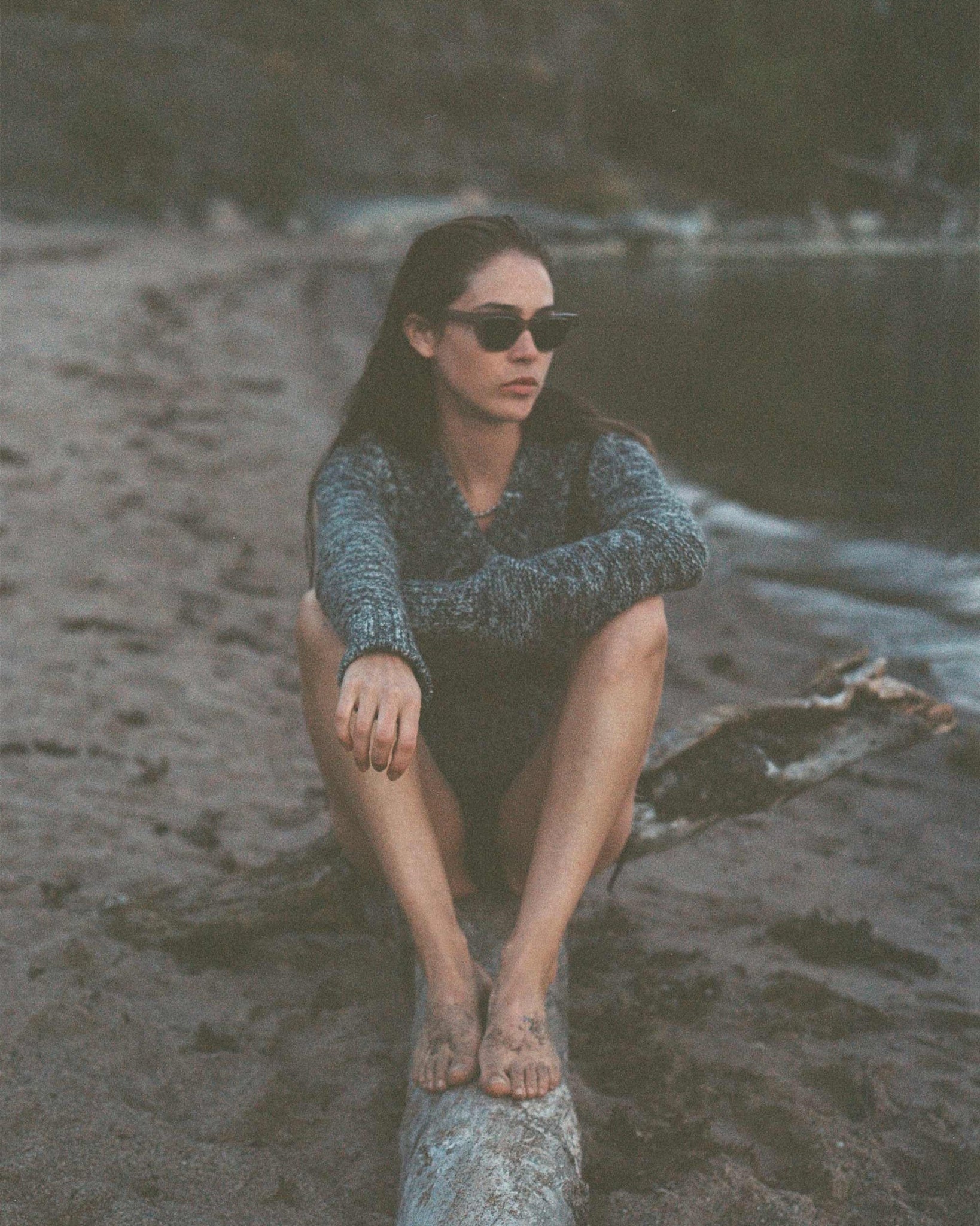 Ellis Grey - grey solid lens