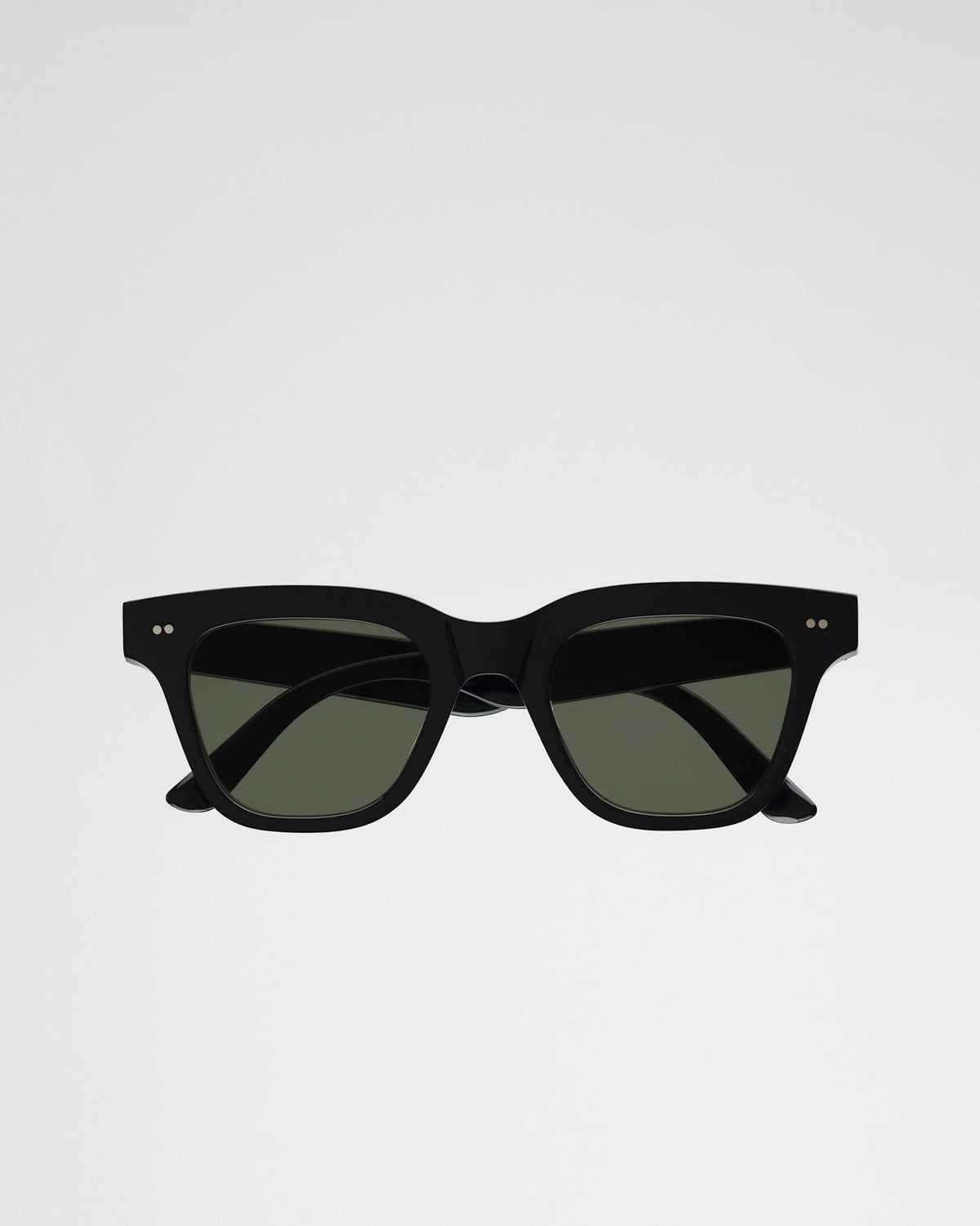 Ellis Black - green solid lens