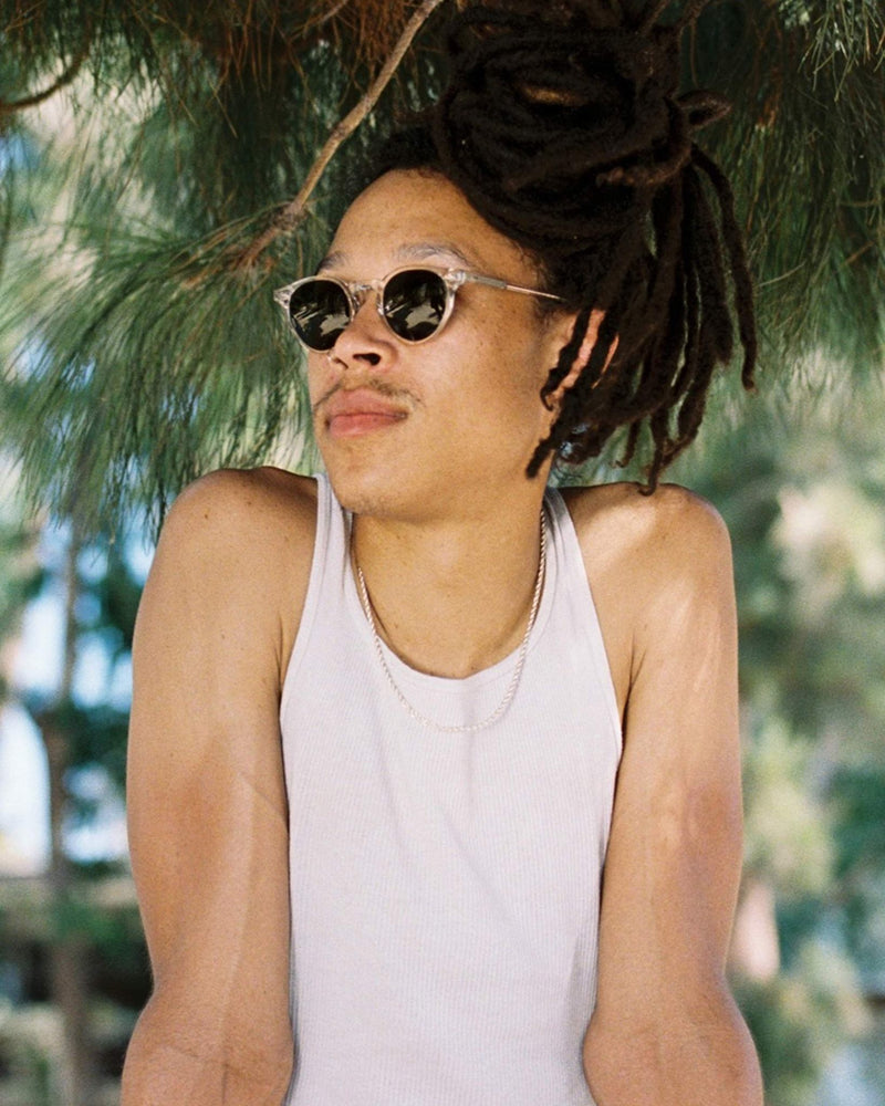 Forest Crystal - green solid lens