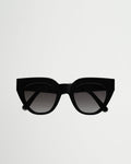 Hilma Black - grey gradient lens