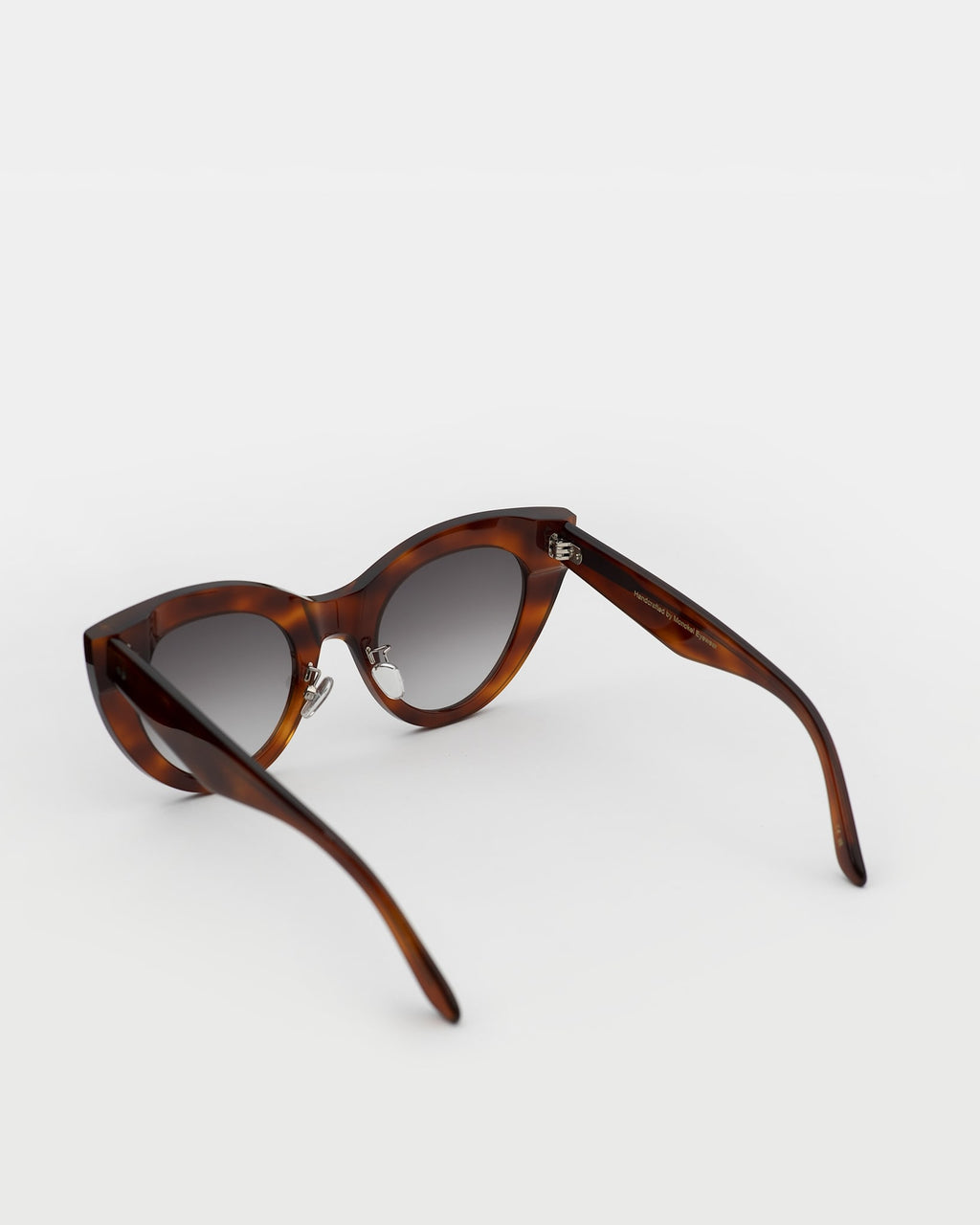 June Amber - grey gradient lens